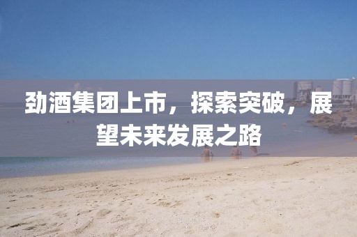 勁酒集團上市，探索突破，展望未來發(fā)展之路