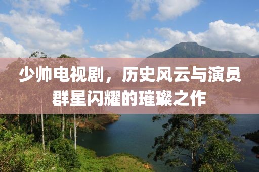 少帥電視劇，歷史風(fēng)云與演員群星閃耀的璀璨之作