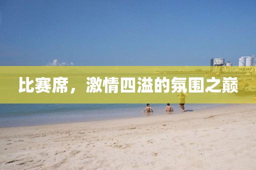 比賽席，激情四溢的氛圍之巔