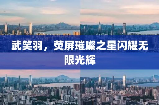 武笑羽，熒屏璀璨之星閃耀無(wú)限光輝