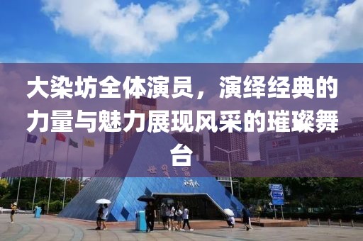 大染坊全體演員，演繹經(jīng)典的力量與魅力展現(xiàn)風采的璀璨舞臺
