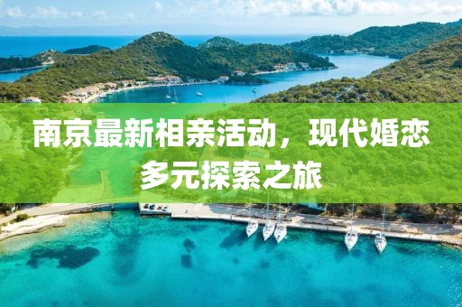 南京最新相親活動(dòng)，現(xiàn)代婚戀多元探索之旅