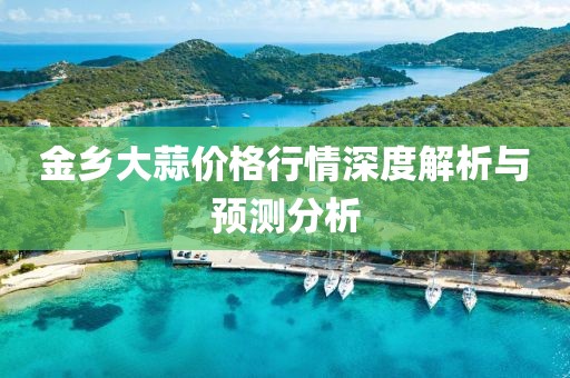 金鄉(xiāng)大蒜價(jià)格行情深度解析與預(yù)測(cè)分析