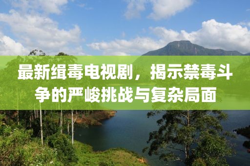 最新緝毒電視劇，揭示禁毒斗爭的嚴(yán)峻挑戰(zhàn)與復(fù)雜局面