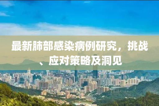最新肺部感染病例研究，挑戰(zhàn)、應(yīng)對(duì)策略及洞見(jiàn)