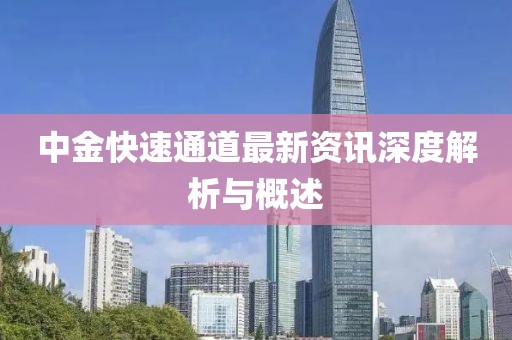 中金快速通道最新資訊深度解析與概述