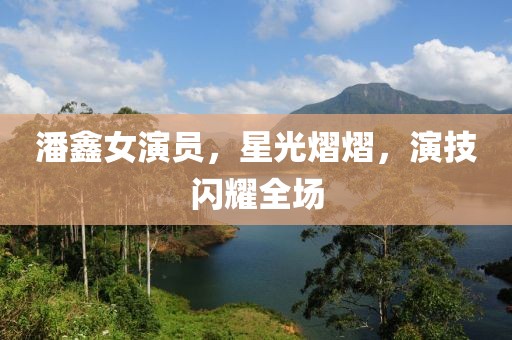 潘鑫女演員，星光熠熠，演技閃耀全場(chǎng)