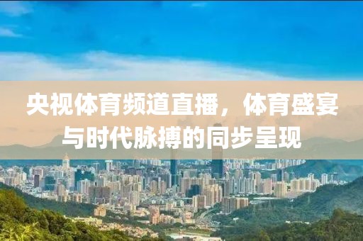 央視體育頻道直播，體育盛宴與時(shí)代脈搏的同步呈現(xiàn)
