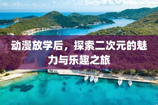 動(dòng)漫放學(xué)后，探索二次元的魅力與樂(lè)趣之旅