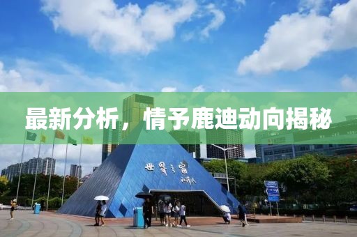 最新分析，情予鹿迪動向揭秘