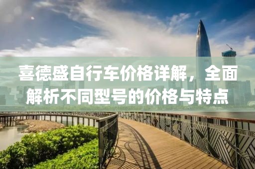 喜德盛自行車價格詳解，全面解析不同型號的價格與特點
