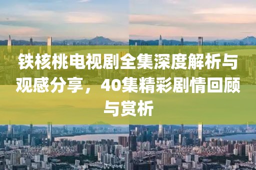 鐵核桃電視劇全集深度解析與觀感分享，40集精彩劇情回顧與賞析