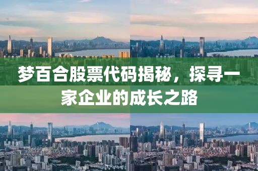 夢(mèng)百合股票代碼揭秘，探尋一家企業(yè)的成長(zhǎng)之路