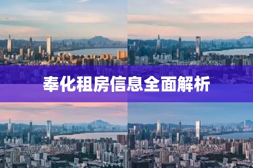 奉化租房信息全面解析