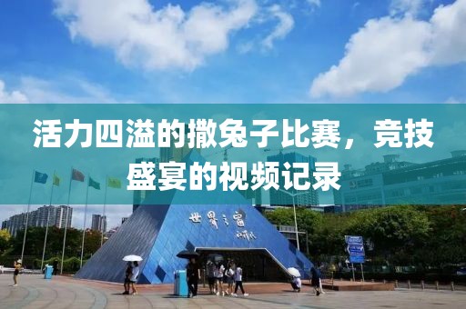 活力四溢的撒兔子比賽，競(jìng)技盛宴的視頻記錄