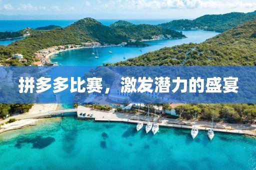 拼多多比賽，激發(fā)潛力的盛宴