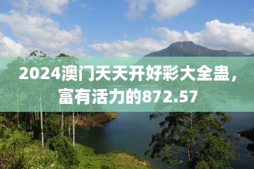 2024澳門天天開好彩大全蠱，富有活力的872.57