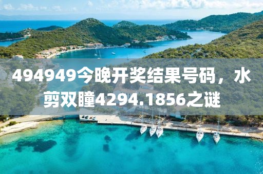 494949今晚開獎(jiǎng)結(jié)果號(hào)碼，水剪雙瞳4294.1856之謎