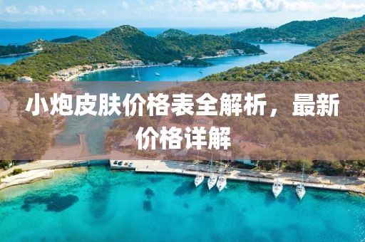 小炮皮膚價格表全解析，最新價格詳解