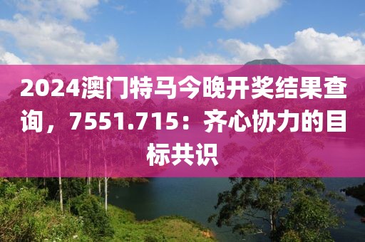 2024澳門特馬今晚開獎(jiǎng)結(jié)果查詢，7551.715：齊心協(xié)力的目標(biāo)共識