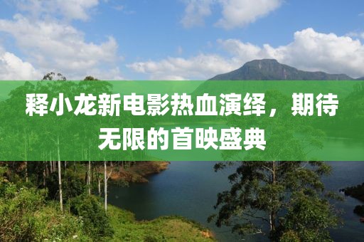 釋小龍新電影熱血演繹，期待無限的首映盛典