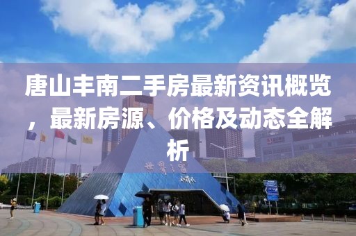 唐山豐南二手房最新資訊概覽，最新房源、價格及動態(tài)全解析