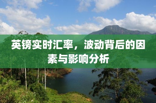 英鎊實時匯率，波動背后的因素與影響分析
