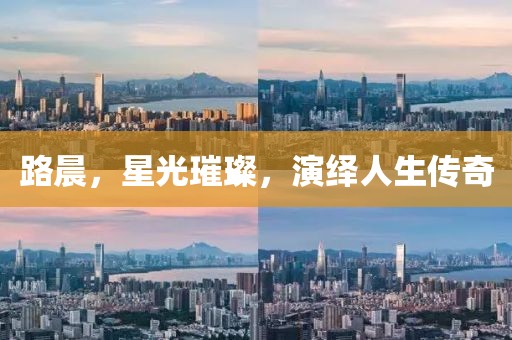 路晨，星光璀璨，演繹人生傳奇