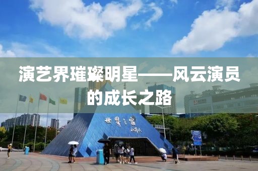 演藝界璀璨明星——風(fēng)云演員的成長之路
