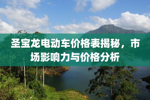 圣寶龍電動(dòng)車價(jià)格表揭秘，市場(chǎng)影響力與價(jià)格分析